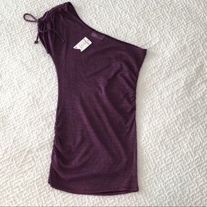 Michael Stars one shoulder top